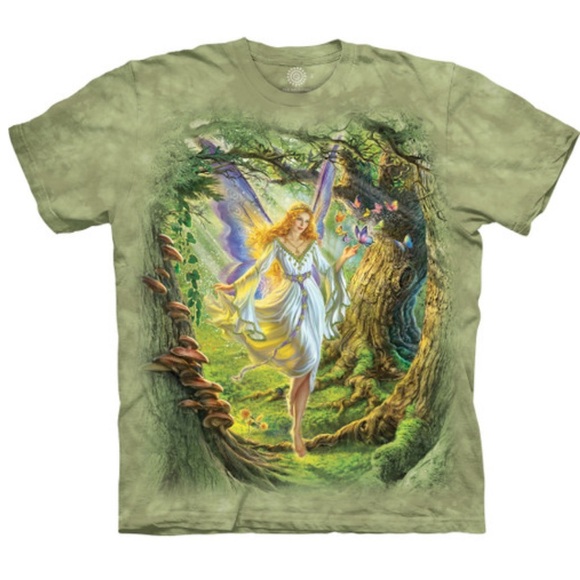 The Mountain Other - The Mountain Fairy Queen Tie Dyed Tee in Size L